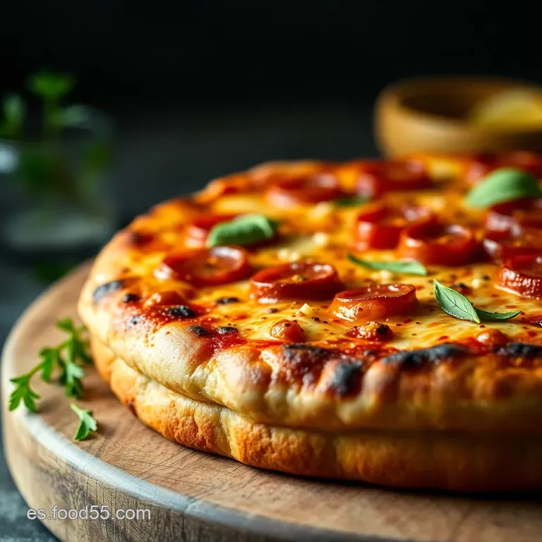 Pizza Bolo&ntilde;esa con Sabor Aut&eacute;ntico Italiano