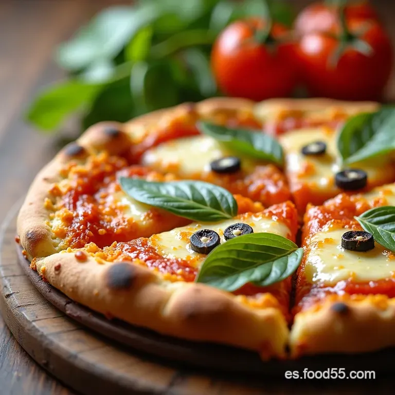 Pizza de Avena Saludable y Deliciosa