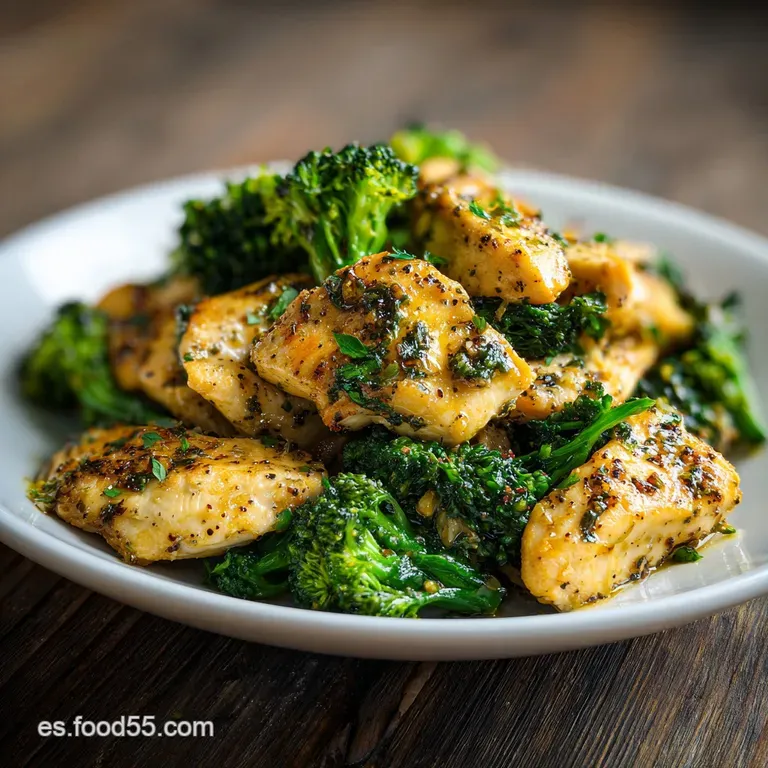 Artfully arranged chicken and vegetables on a rustic plate, hinting at a savory, aromatic meal.