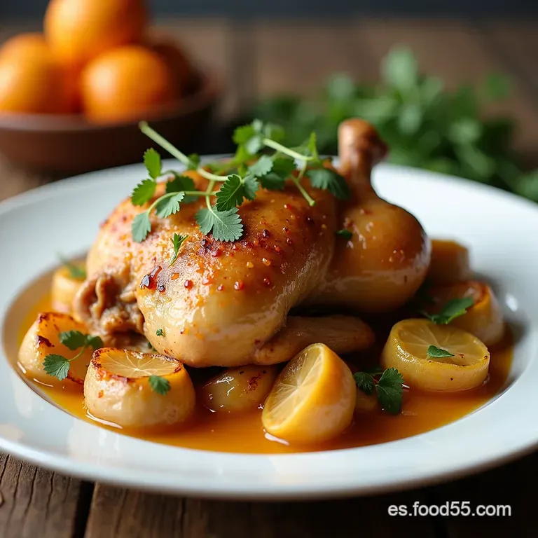 Pollo Navide&ntilde;o al Horno Sabor de Fiesta Facilidad Absoluta