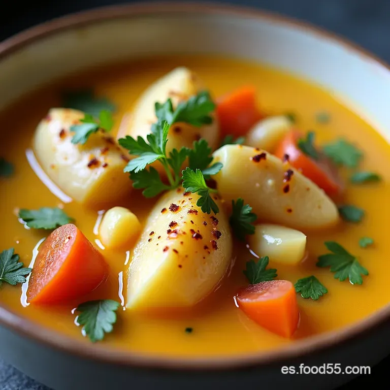 Porrusalda Cl&aacute;sica Caldo de Puerros y Patatas