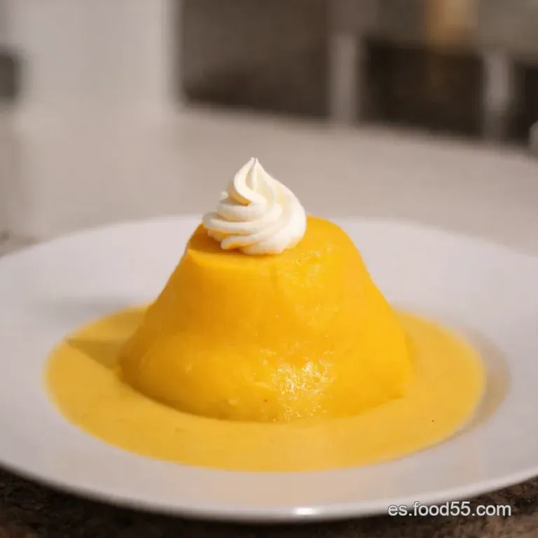 Pudding De Ch&iacute;a Tropical Con Mango Y Coco presentation