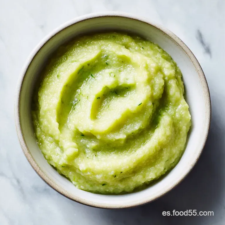 Pur&eacute; de Calabac&iacute;n Casero con Puerro