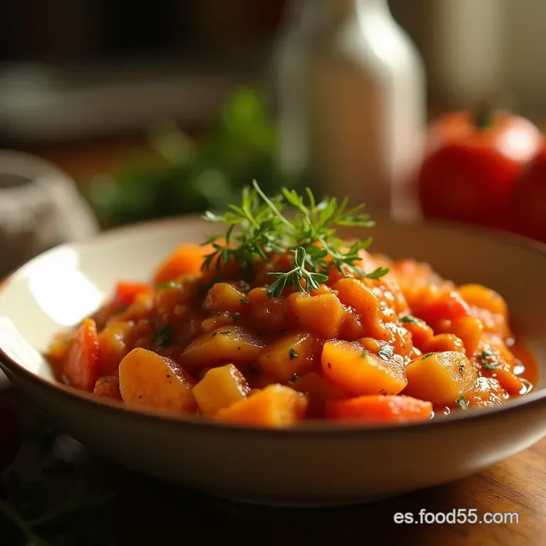 El Tesoro Naranja Lentejas Rojas Y Calabaza Con Un Toque De Romero presentation