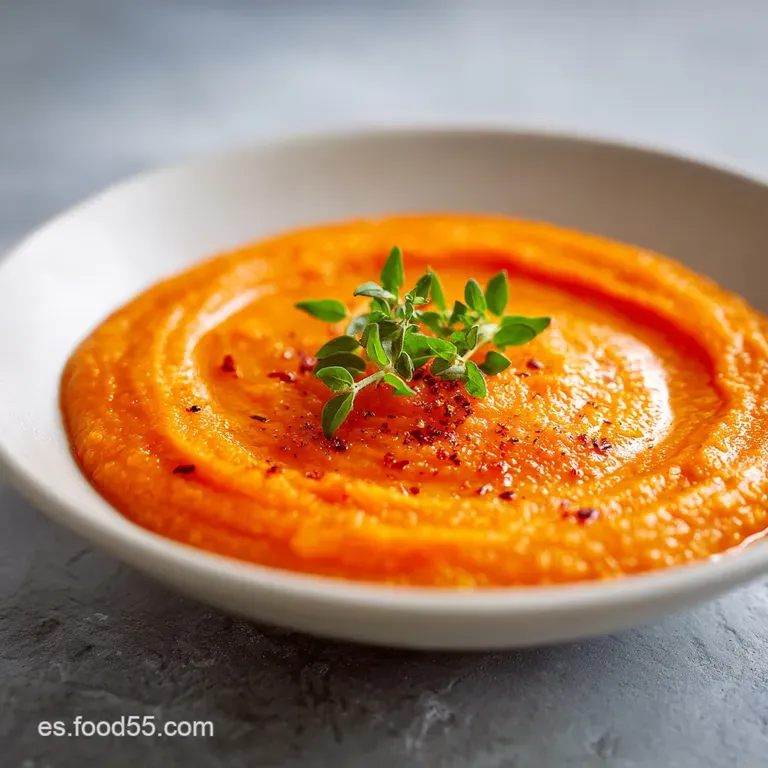 Pur&eacute; de Verduras: Textura Aterciopelada