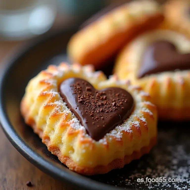 Las Aut&eacute;nticas Galletas Gigantes con Coraz&oacute;n de Chocolate Fundido