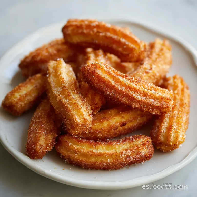 Cute bear-shaped churros artfully arranged on a plate with a small dish of rich, dark chocolate sauce for dipping.