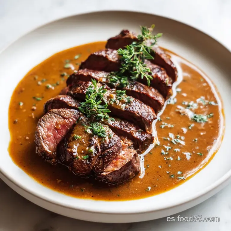 Redondo de Ternera en Salsa