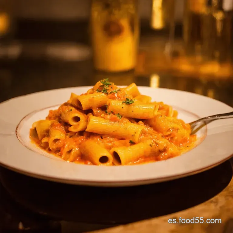 Rigatoni Alla Gricia Con Toque Ahumado presentation