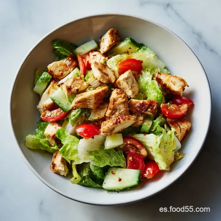 Receta de Salad Bowl que te Encantar&aacute; con Pollo