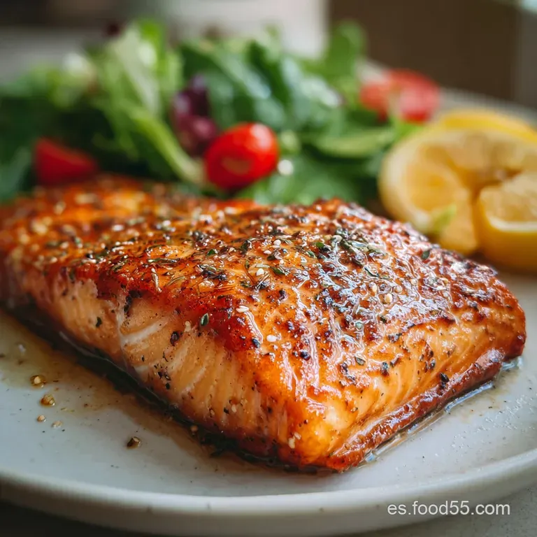 Salm&oacute;n al Horno Jugoso: T&eacute;cnica de Temperatura