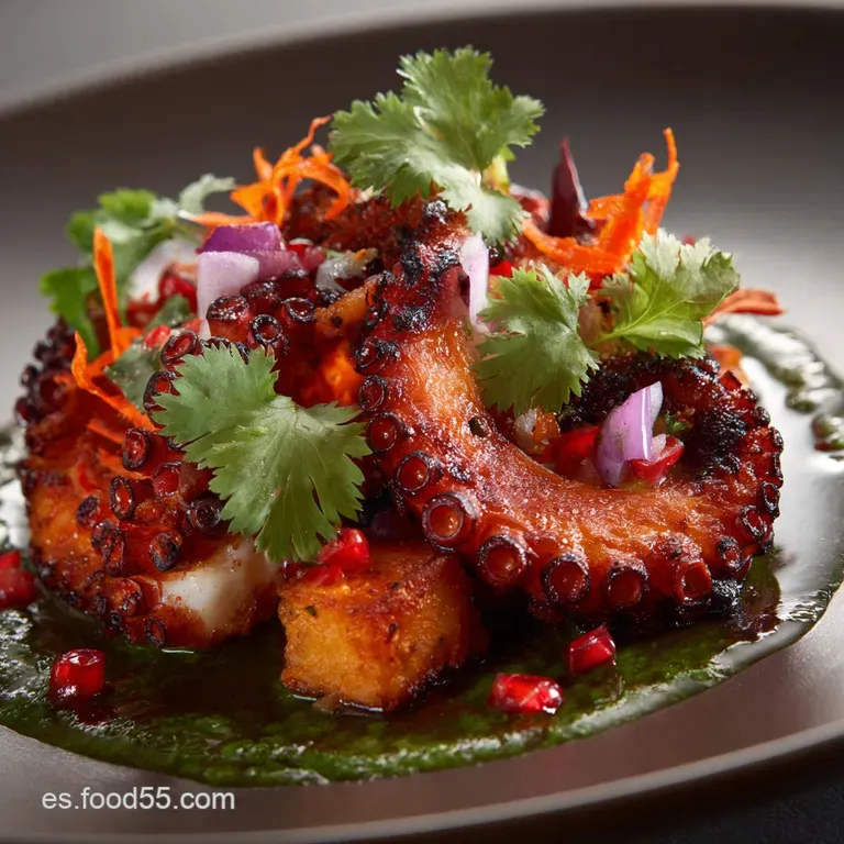 Salpic&oacute;n de pulpo al estilo cl&aacute;sico: El rey de la tapa mediterr&aacute;nea.