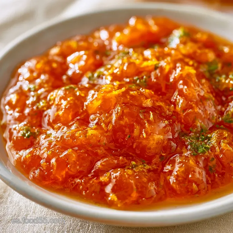 Salsa de Naranja: Receta Express