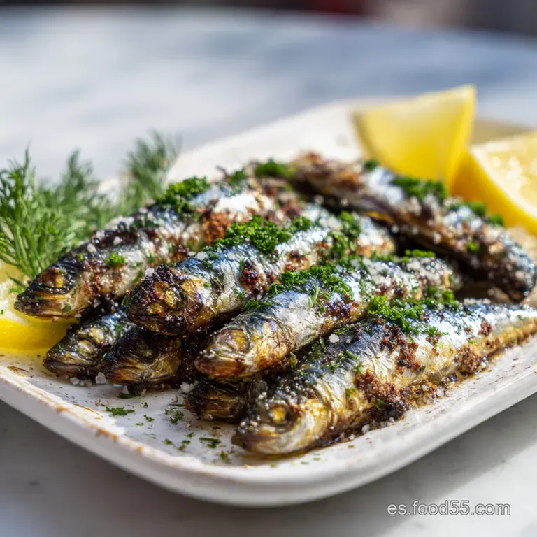 Sardinas al Horno con Lim&oacute;n y Ajo