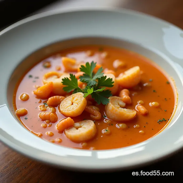 Sopa de Marisco de Reyes La Receta que Deslumbrar&aacute;