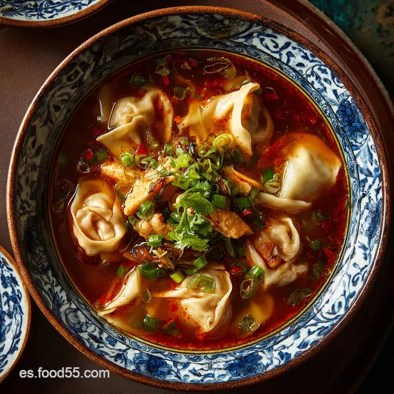 Sopa Want&aacute;n China Cl&aacute;sica Caldo Arom&aacute;tico Y Wantanes Caseros presentation