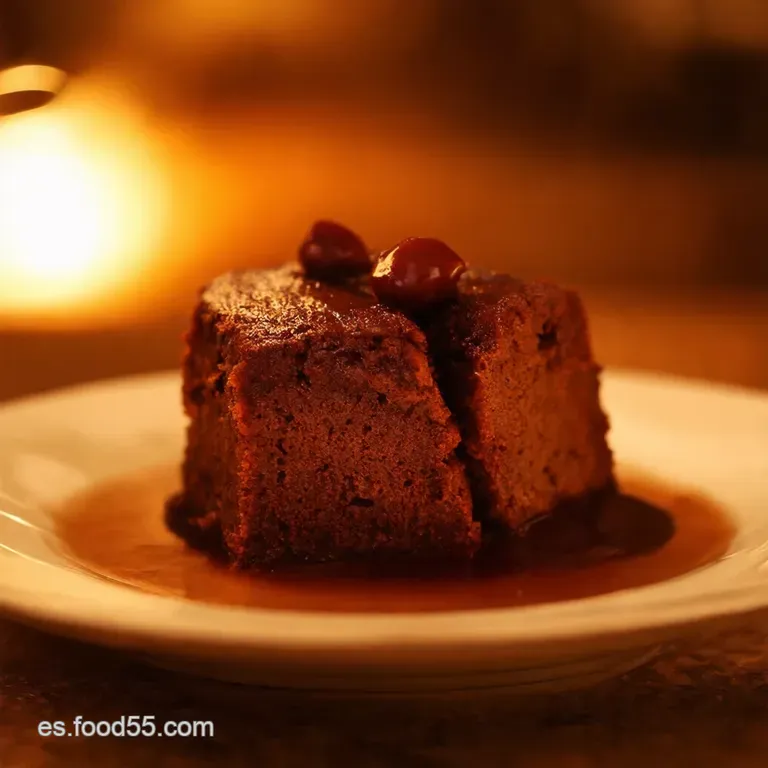 Sticky Toffee Pudding Pa Dos presentation