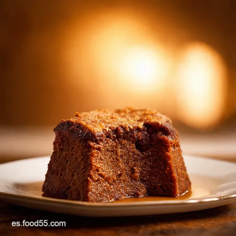 Sticky Toffee Pudding Un Bocado De Cielo Brit&aacute;nico presentation