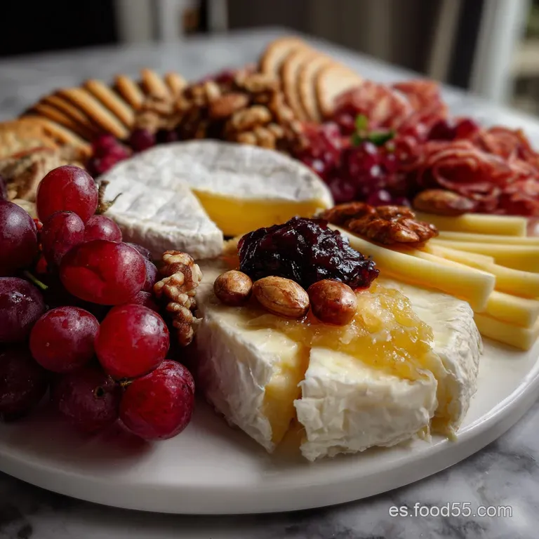 Tabla de Quesos Navide&ntilde;a Impresionante