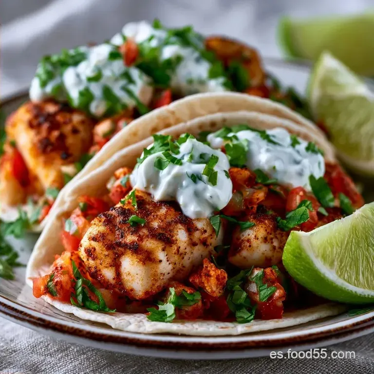 Tacos de Pescado Blanco en 20 Minutos