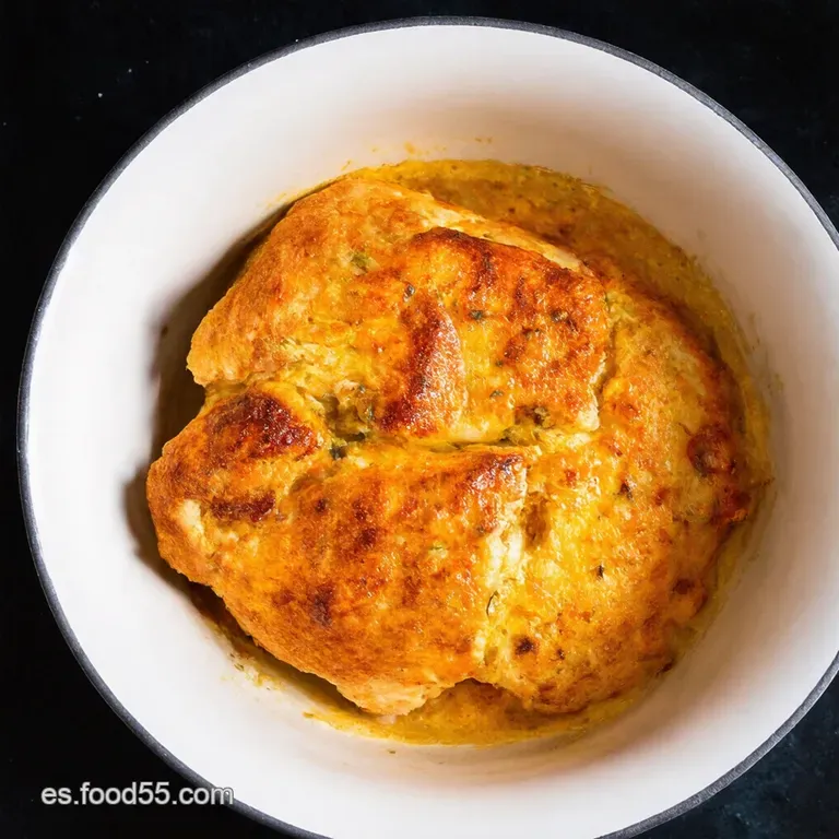 Tandoori Chicken Garlic Bread Fiesta Bake con el Toque de Zoha