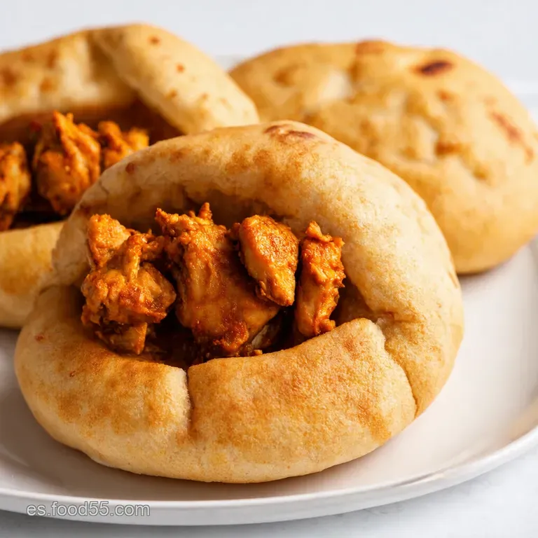 Tandoori Chicken Naan Buns