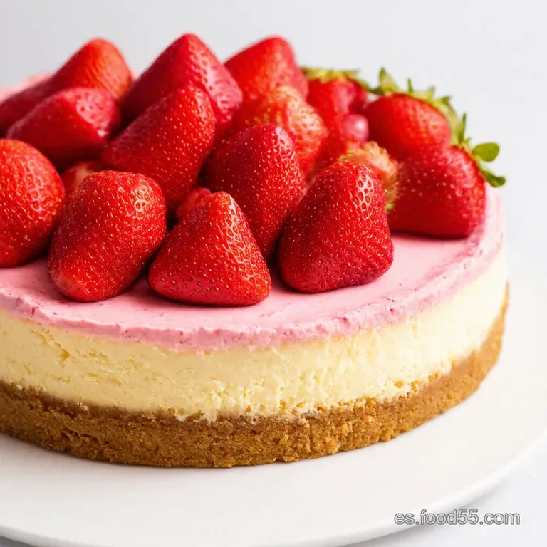Tarta Cremosa de Fresas al Horno