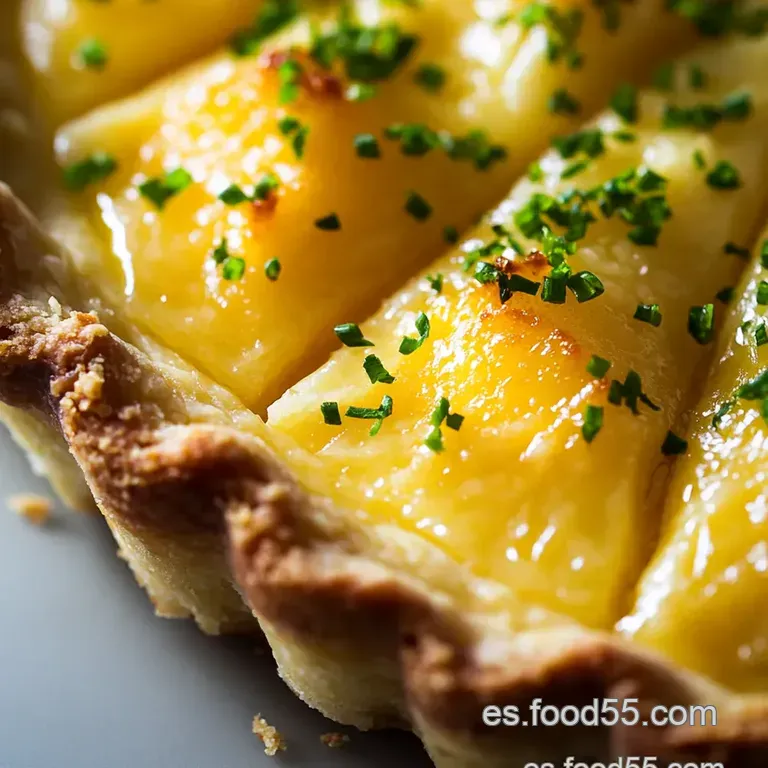 Tarta Cremosa De Reques&oacute;n Y Lim&oacute;n presentation