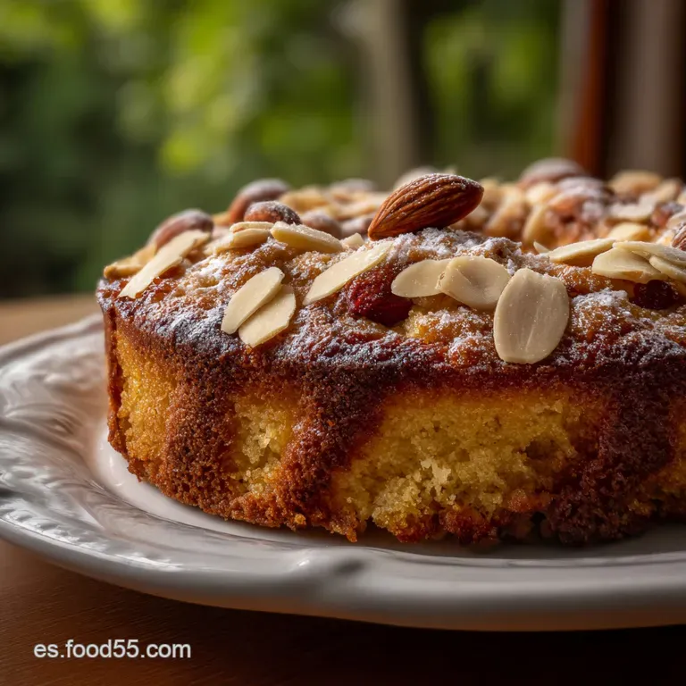 La Mejor Tarta De Almendra Jugosa Y Arom&aacute;tica presentation