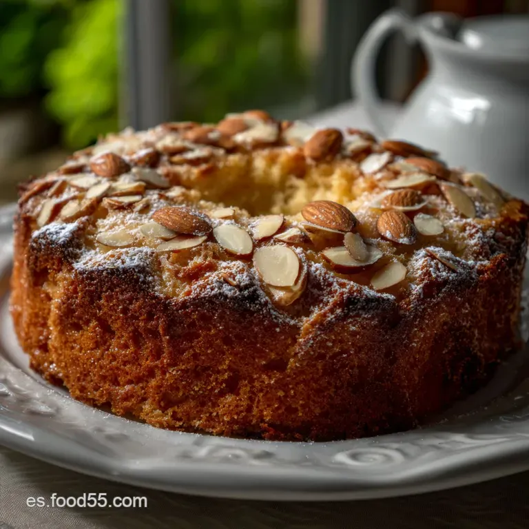 La Mejor Tarta de Almendra Jugosa y Arom&aacute;tica