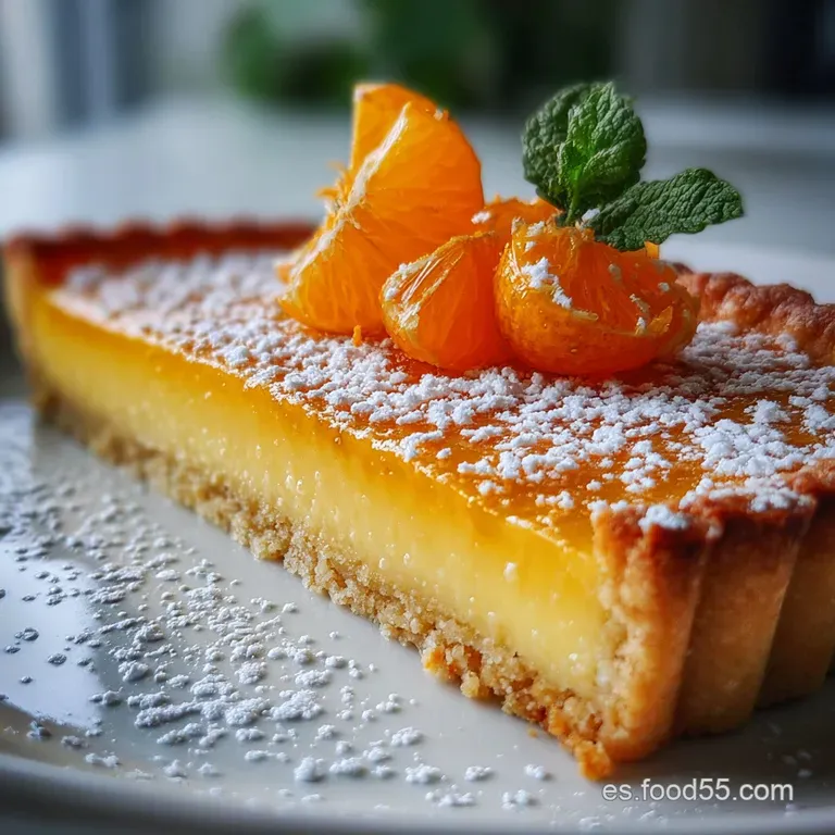 Tarta de Lim&oacute;n con Crema Aterciopelada