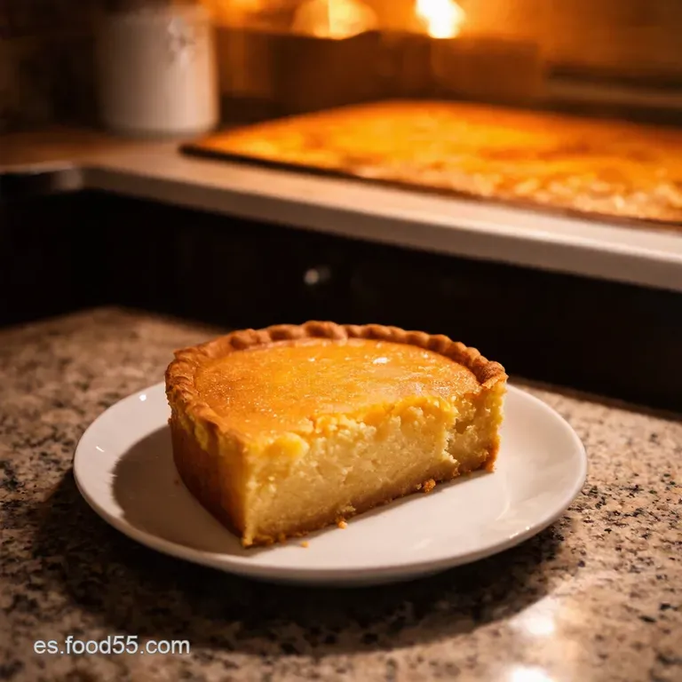 Tarta De Manzana Cl&aacute;sica Con Toque Espa&ntilde;ol presentation
