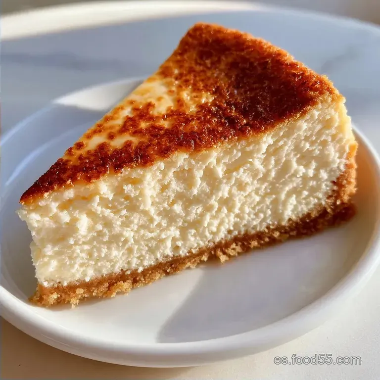 La Más Cremosa Tarta De Queso Horneada