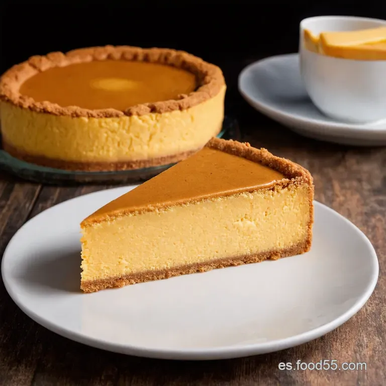 Tarta de Queso Biscoff Sin Horno con Caramelo Salado