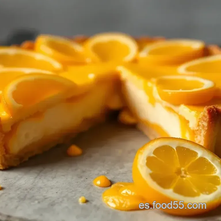 Tarta de Queso Cremosa con Ar&aacute;ndanos Silvestres