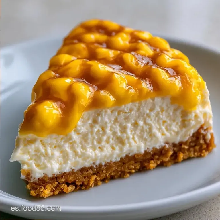 Tarta De Queso Fría con Cuajada