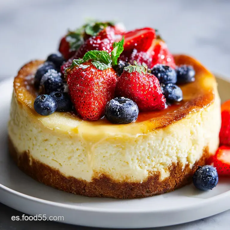 Tarta de Queso al Horno: Receta Casera