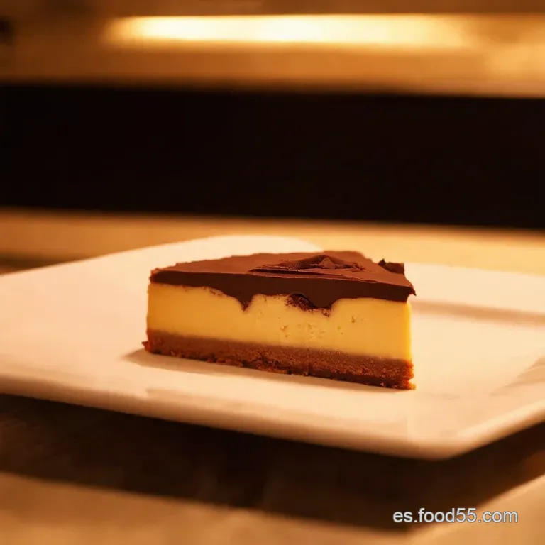 Tarta De Queso Y Chocolate Al Horno Con Un Toque M&aacute;gico De Zoha presentation