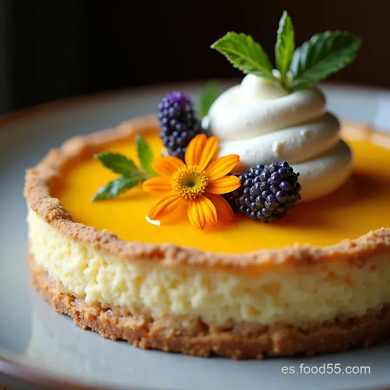 Tarta R&uacute;stica de Cumplea&ntilde;os con Flores Frescas y Crema de Mascarpone
