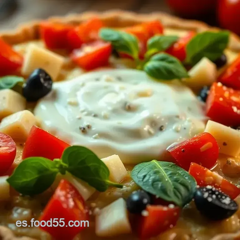 Tarta Salada Mediterr&aacute;nea A la Argui&ntilde;ano 