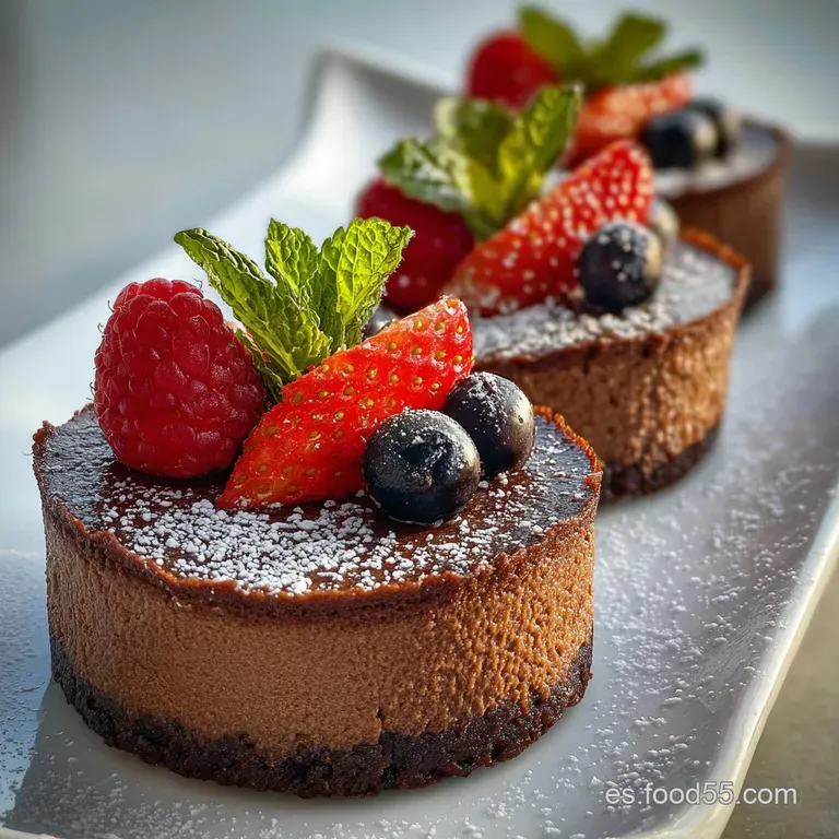 Tarta Tres Chocolates Casera y Sedosa