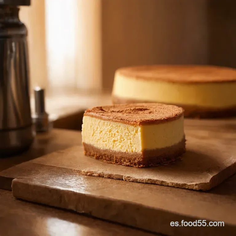 Tiramis&uacute; Cheesecake Horno Un Postre Divino presentation