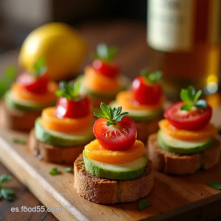 Tr&iacute;o De Oro Pintxos Tostas Y Tapas Para El Vermut presentation